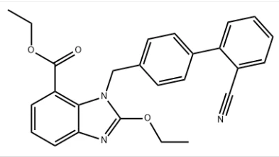 ethyl - 2-ethoxy-1-[[(2'-cyanobiphenyl-4-yl) methyl] benzimidazole] -7-Carboxylate CAS No.:139481-41-7